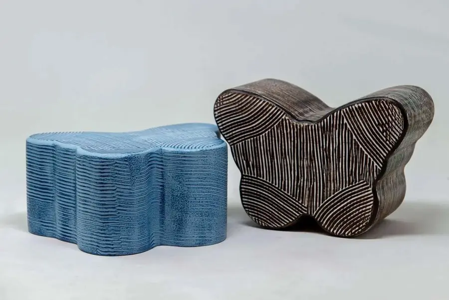 Urne decorative a forma di farfalla